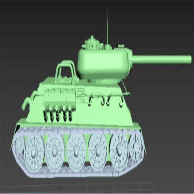 保山充气军用坦克模型